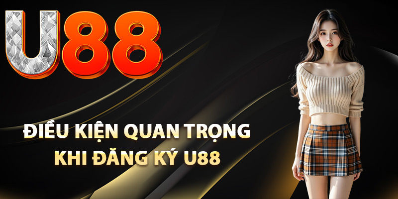 Đăng Ký U88 – Cách Lập Tài Khoản Mới Cực Kỳ Nhanh Gọn 1 Điều kiện quan trọng khi đăng ký U88