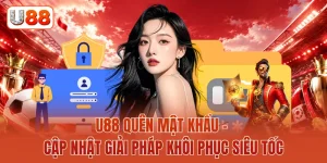 U88 Quên Mật Khẩu - Cập Nhật Giải Pháp Khôi Phục Siêu Tốc
